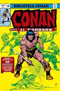 BIBLIOTECA CONAN. CONAN EL BARBARO 19 '1980'