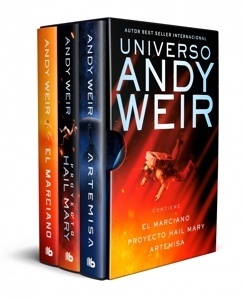 Universo Andy Weir (edición estuche con: El marciano Proyecto Hail Mary Artemisa)
